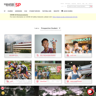 Singapore Polytechnic  website