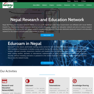 Nepal Research and Education Network  aka (NepalREN)  website