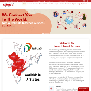 Kappa Internet Services  website