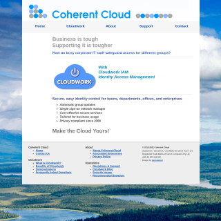 CoClo(Coherent Cloud) aka (Sempernet Studentnet Isonet PPS Internet) website
