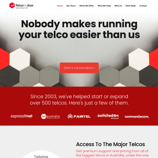 Telcoinabox  website