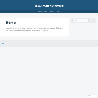 Clear Path Networks  website