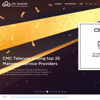 CMC Telecom  website
