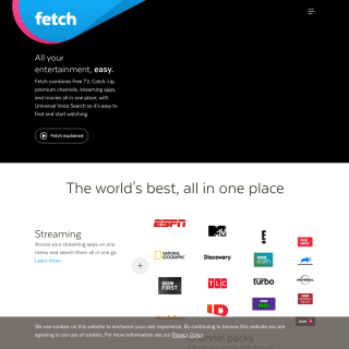 FetchTV  website