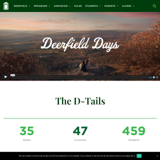Deerfield Academy  website