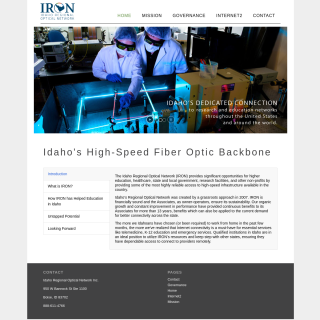  Idaho Regional Optical Network  website