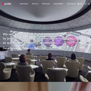  LG CNS  aka (LGCNS)  website