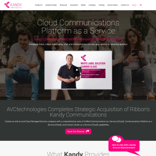  GENBAND NUVIA  aka (Kandy Communications)  website