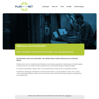 PLANinterNET GmbH  website