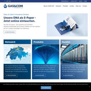 GAS&COM  website