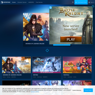 Gameforge 4D GmbH  website