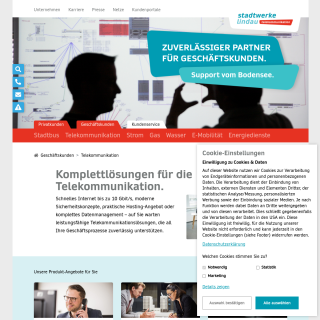  Telekommunikation Lindau GmbH  website