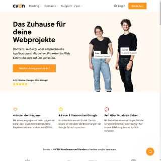 cyon GmbH  website