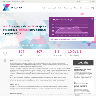  NIX.SK Route Servers  website