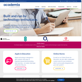 Academia  website