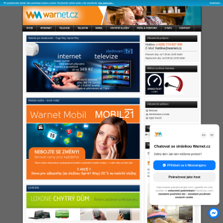  Warnet.cz s.r.o.  website