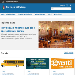  Provincia di Padova  aka (Amministrazione Provinciale di Padova)  website