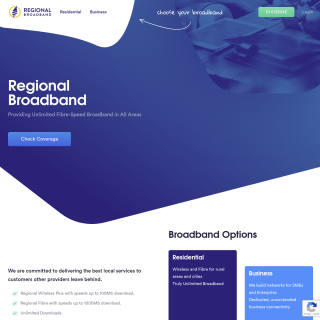  Regional Broadband Ireland  website