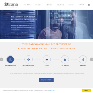  ITirana  website