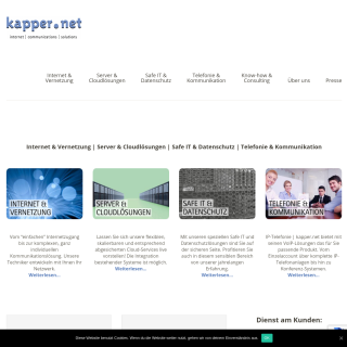  kapper.net  aka (KAPPER NETWORK-COMMUNICATIONS GmbH)  website