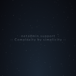 Netadmin Support  website