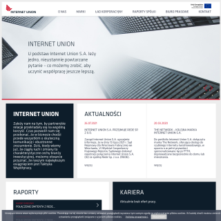 Internet Union Spolka Akcyjna  aka (Internet Union SA)  website