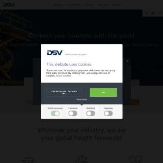 DSV A/S  website