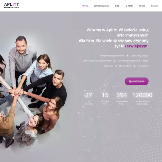 APLITT Sp. z o.o.  website