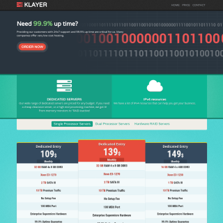 KLAYER EU website