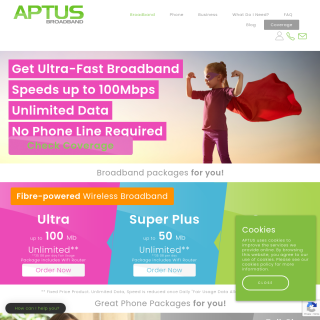  Aptus  aka (Aptus Broadband)  website