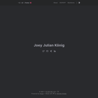  Joey-Network  website