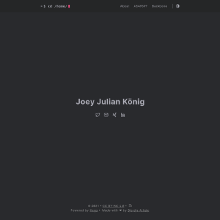 Joey-Network  website