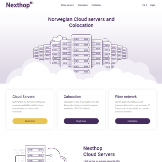 Nexthop AS  website