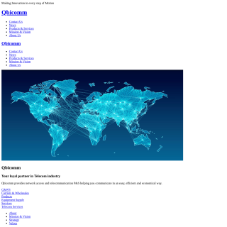 Qbic Communications  website