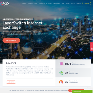  LSIX IX Route Servers  aka (LSIX)  website