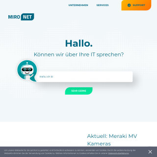  MiroNet AG  website