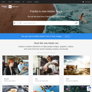  Fotolia  website