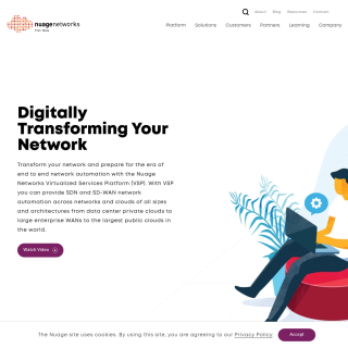  Nuage Networks  website