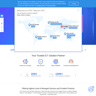  CITIC Telecom International CPC (S) Pte Ltd  website