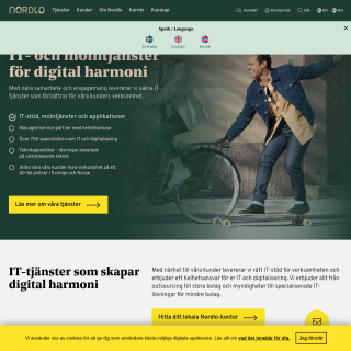 Nordlo Group  website