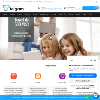  Telgam  website