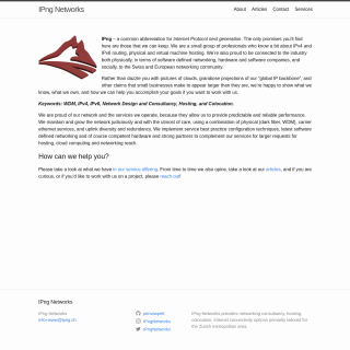  IPng Networks  website