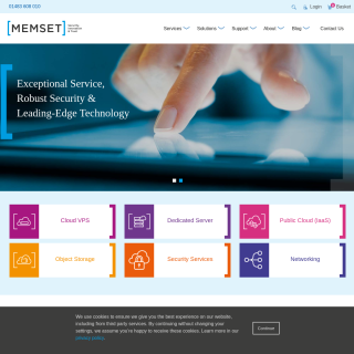 Memset Ltd  website