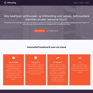  H4Hosting B.V.  aka (i4IP B.V.)  website