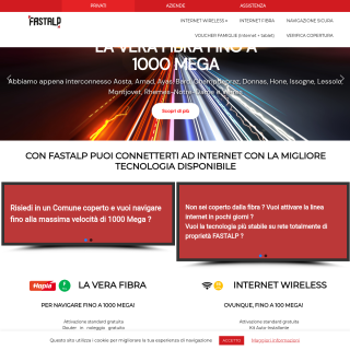  Telecomunicazioni digitali Fastalp  aka (FastAlp)  website