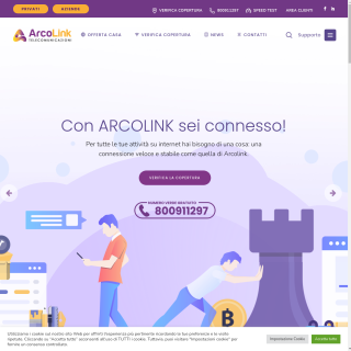 Arcolink Telecomunicazioni S.r.l.  website