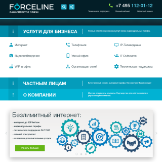  Telecom Service  aka (Forceline ISP)  website