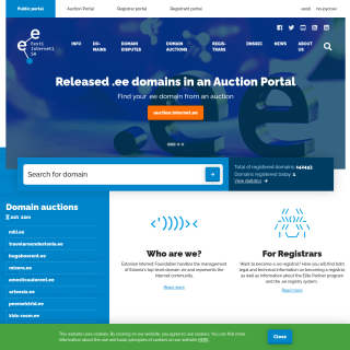  Estonian Internet Foundation  aka (EIS)  website