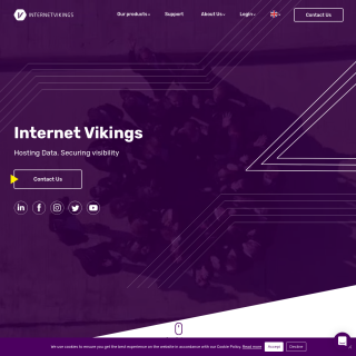 Internet Vikings International  website