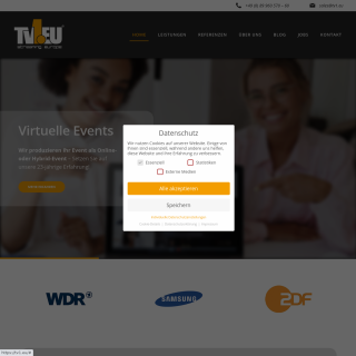 TV1 GmbH  website